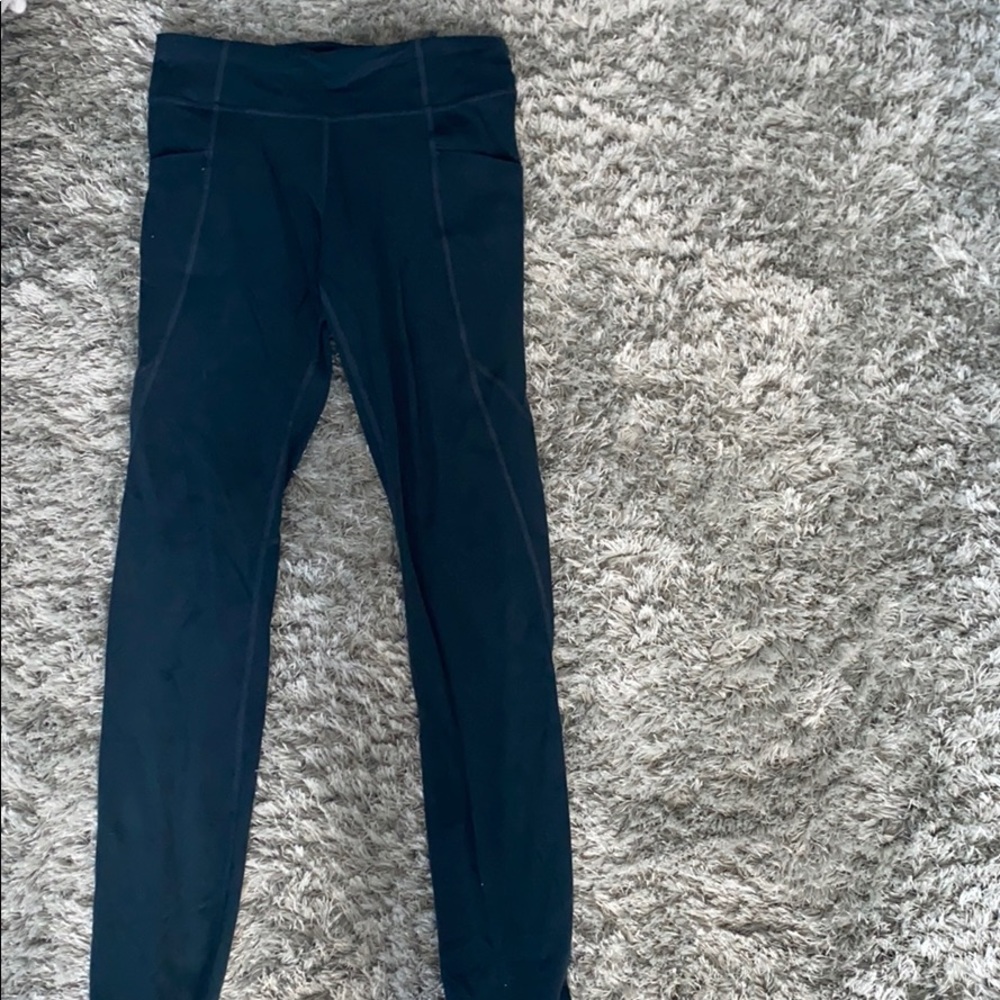 DEEP TURQUOISE ATHLETA LEGGINGS